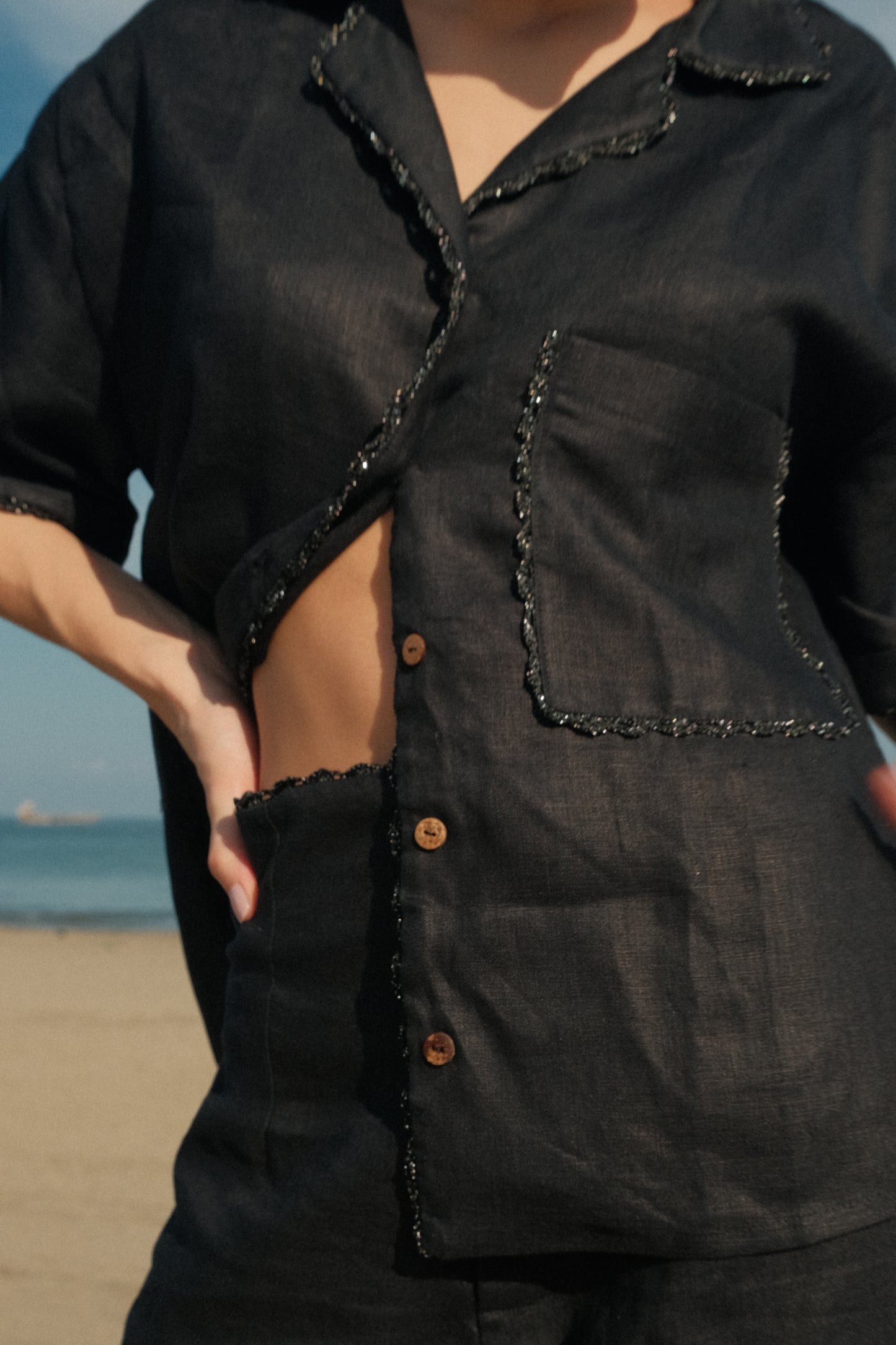 Majayura blouse - Black