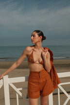 MAJAYURA SHORTS - COPPER