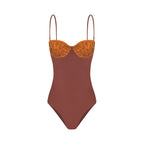 DUAL ONE PIECE - MOCCA/CARAMEL