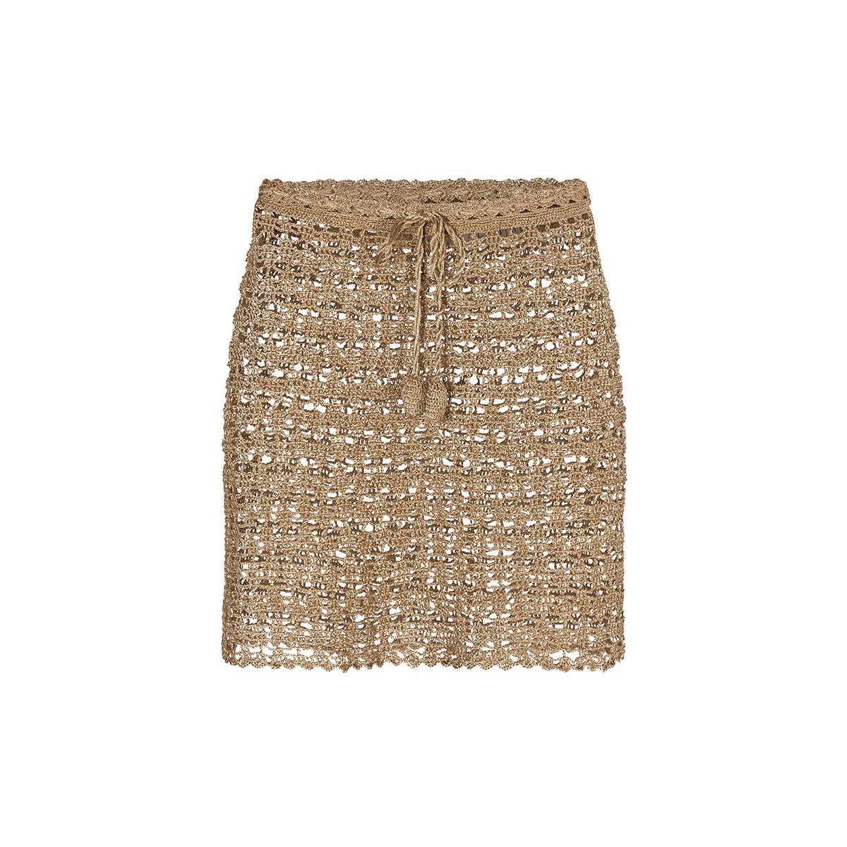 Jolotsu Mini Skirt - Gold