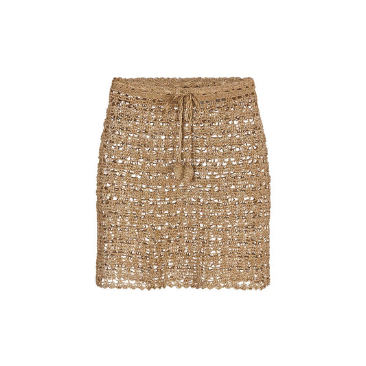 Jolotsu Mini Skirt - Gold