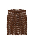 JOLOTSU MINI SKIRT - MOCCA