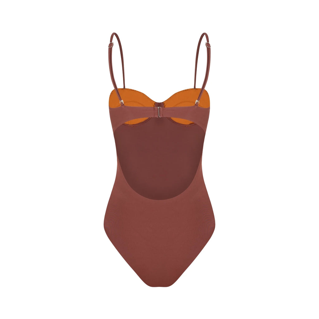 DUAL ONE PIECE - MOCCA/CARAMEL - PALAA