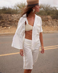 MAJAYURA BERMUDA - IVORY - PALAA
