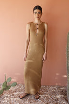 TAROA DRESS - GOLD - PALAA