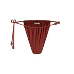 WOLUN BIKINI BOTTOM - RED WINE - PALAA